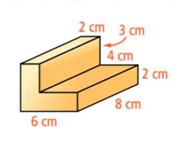 Find the SURFACE AREA of this composite solid. Show work