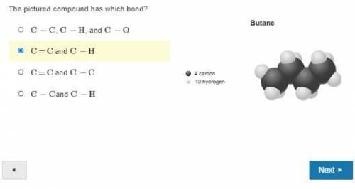 The picture compound has which bond?