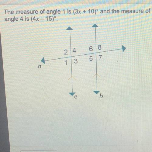 What is the measure of angle 7?