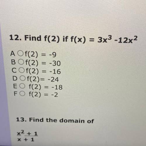 Can somone answer number 12, I really need it bad, please help .