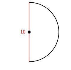 PLZ PLZ HELP QUICK VERY QUICK PLZ PLZ

Find the area of the semicircle.
Either enter an exact answ