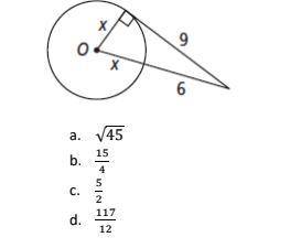 What is the value of x? Round to the nearest tenth and show your work