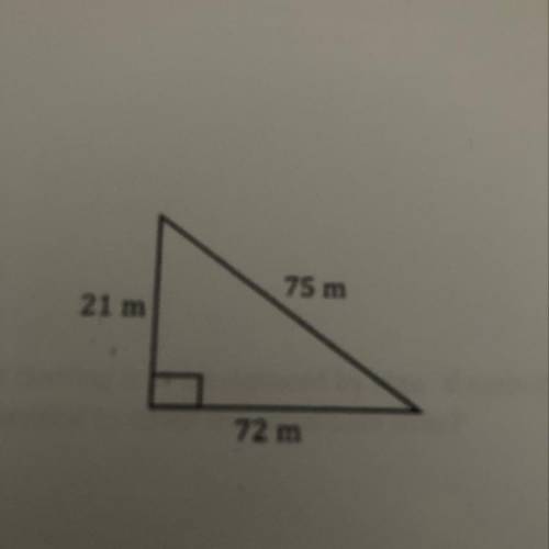 75 m
21 m
72 m
Calculate the area of the shape