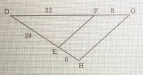 Determine whether the triangles are similar. If so, what is the similarity statement and the postul