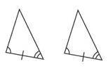 State the postulate or theorem that can be used to prove the triangles congruent. If you cannot pro