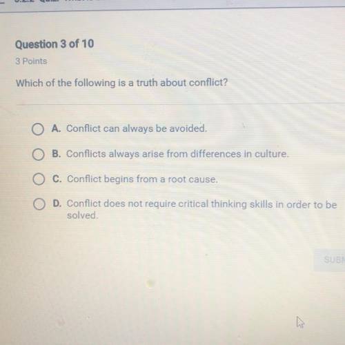 Which of the following is a truth about conflict ?