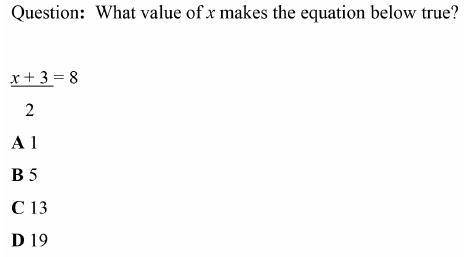 (x+3)/2 = 8. Find value of x.