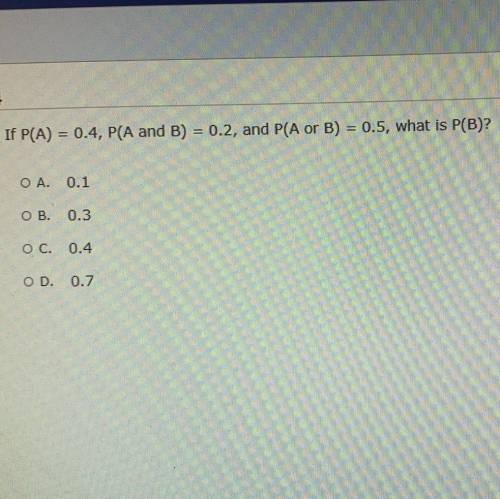 What’s the correct answer for this question ?