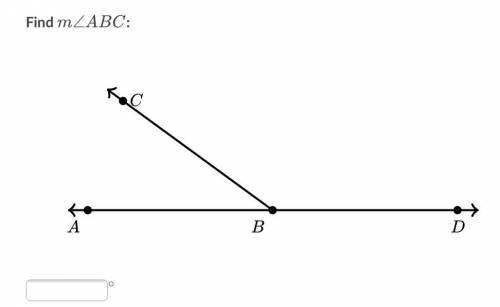 M∠ABD is a straight angle m∠CBD=8x+16 m∠ABC=6x−60