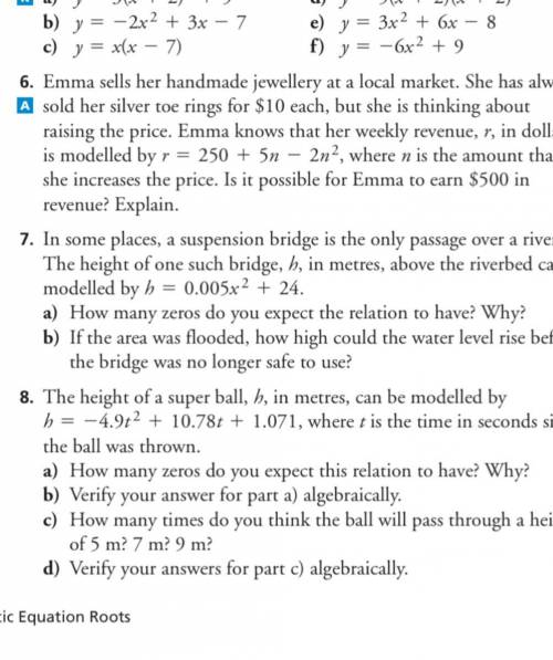 How to solve question 8 d? Thanks so much. Whenever answers gets brainliest, also they used the dis
