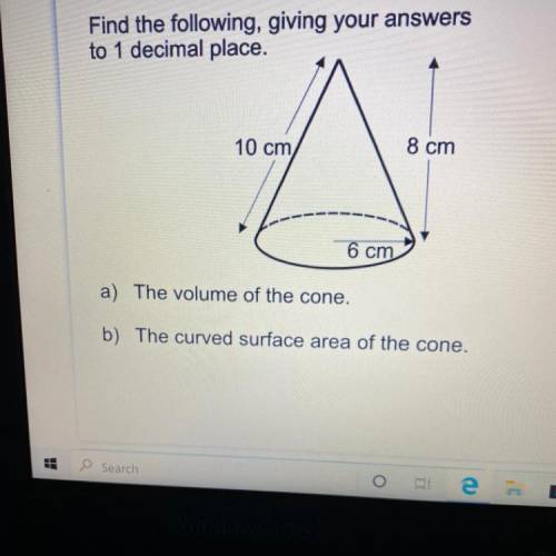I have worked the answer to a which is 301.6 but I’m not too sure how you work out b any help would