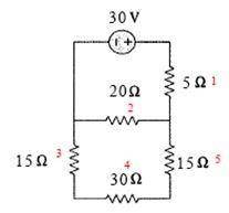 From the diagram below (a) Find the effective resistance in the circuit. (b) Find the current flowi