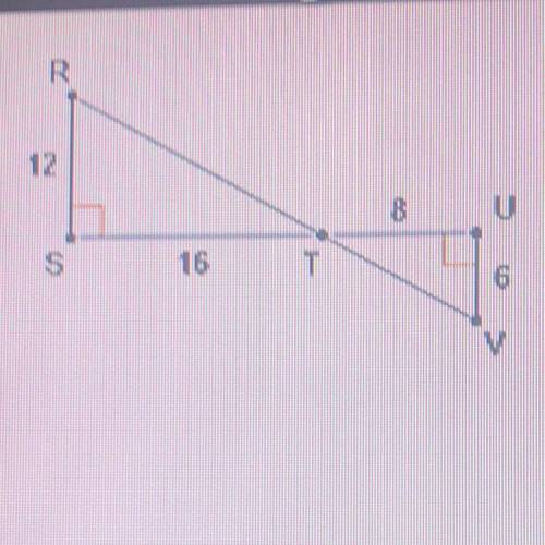 Which statements can be concluded from the diagram

and used to prove that the triangles are simil