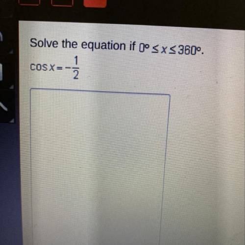 Solve the equation pls