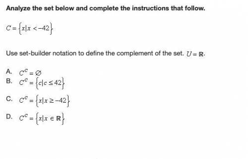 HELP TIMED Analyze the set below and complete the instructions that follo