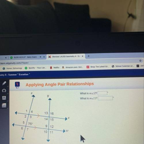 Measurement of these angles