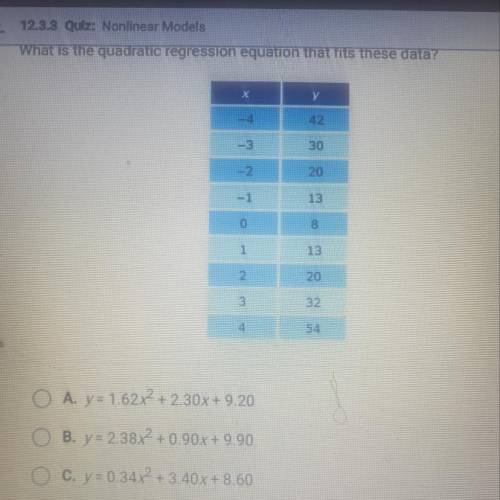 Help please and question d just because I can’t see it is D. Y = 21.94 • 1.02*