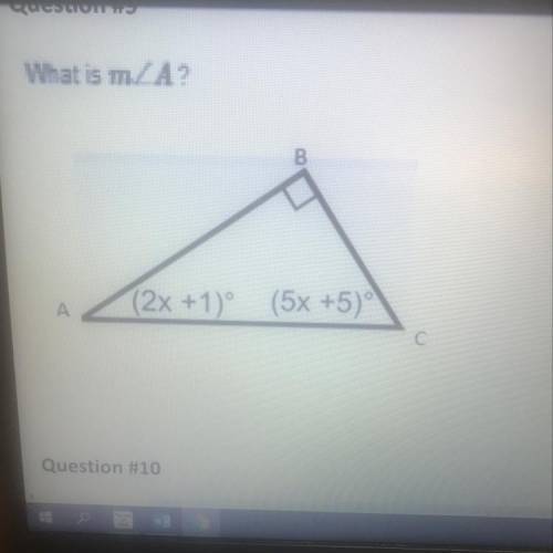 What is m
(2x+1) (5x+5)