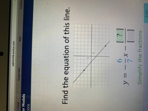 How to find the equation of this line?