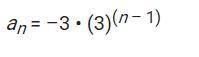 What is the 7th term in the geometric sequence described by this explicit formula? A.-2187 B.6561 C
