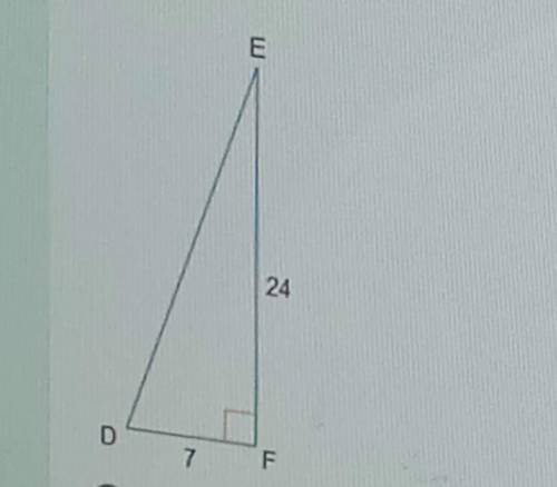 BRAINLIEST ANSWER

Which trigonometric ratio is correct for triangle DEF? (Hint: UsePythagorean Th