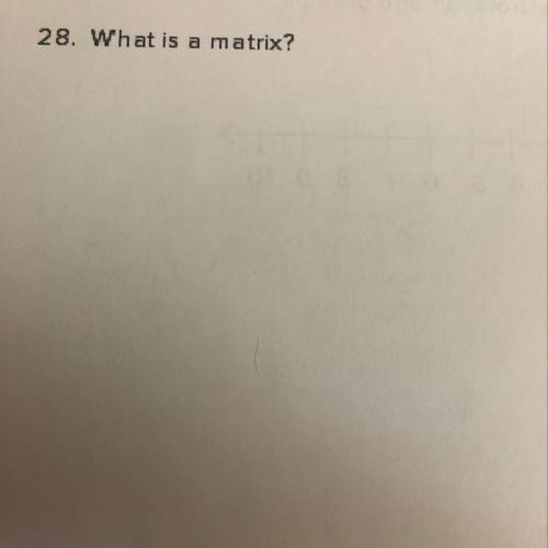 Question 28 on this pictured math sheet please. Have a great day!