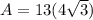 A=13(4\sqrt{3})