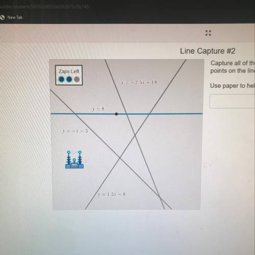 Line Capture #2

Capture all of the lines by entering ordered pairs for
points on the lines. Use n