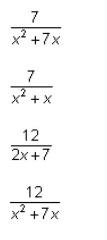 Want Brainliest? Get this correct Which of the following is the product of the rational expressions