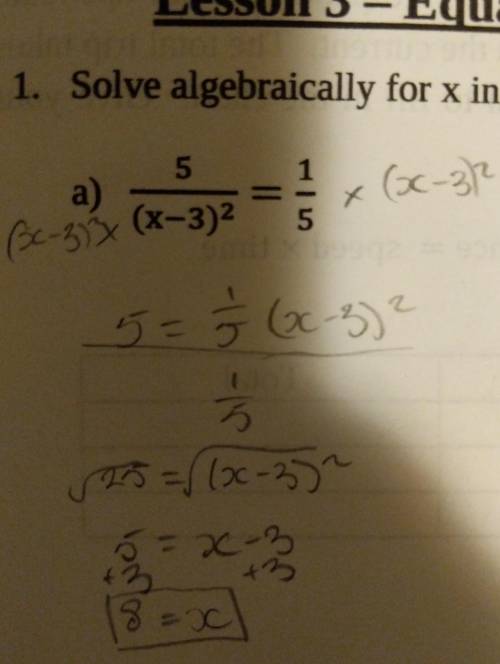 In addition to x=8, im supposed to get x=-2. how do I get this answer?
