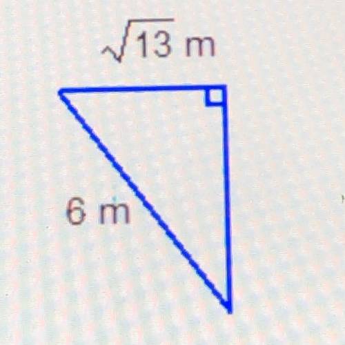 Which statements are true about the unknown length in this triangle? Check all that apply

1) The
