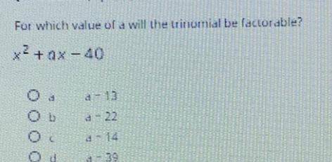Factor the trinomial