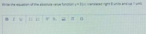 Write an equation for the absolute value. PLEASE HELP I’m so confused on this!!!
