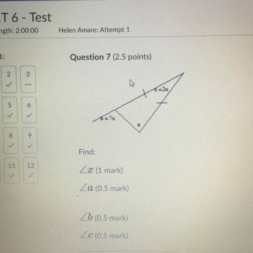 PLEASE HELP MEEEE
I need help finding x a b and c