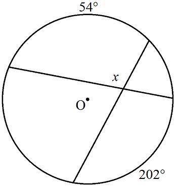 Not sure what this is called but how is this solved its related to angles of a circle