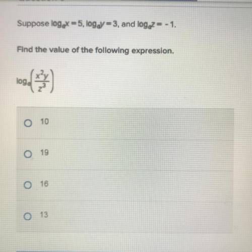 Find the value of the following expression