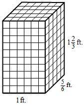 pls help...1.The given right rectangular prism is composed of small cubes. Find the following is th