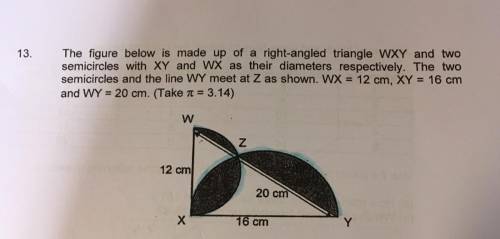 How to find the area of the shaded region