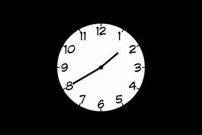 What two times could this be on the 24-hour clock?