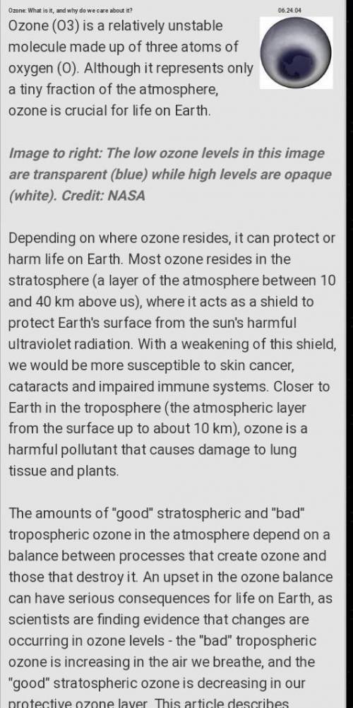 1.What is ozone? How is it formed at the higher level of the atmosphere ? What is likely to happen i