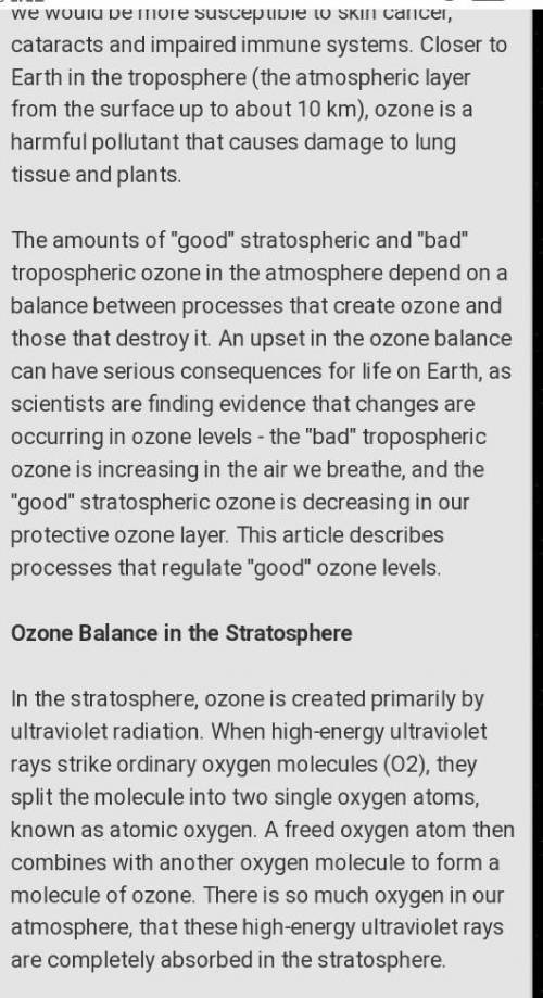 1.What is ozone? How is it formed at the higher level of the atmosphere ? What is likely to happen i
