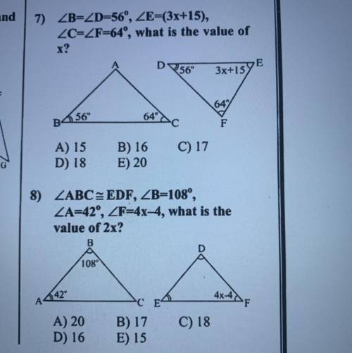 Can someone please help on both questions!! Thank you