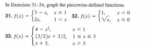 I just need #31 and #33 answered please.
