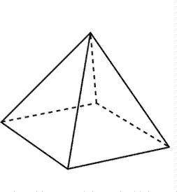 image Suppose that you have a square pyramid like the one pictured. Which plane section will produc