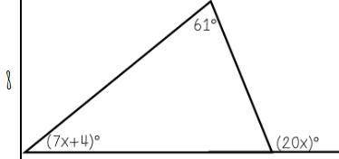 HELP! Please find x for the triangles! 20PTS!!
