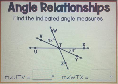 Find the indicated angle measures. pls help i’m dyin lol
