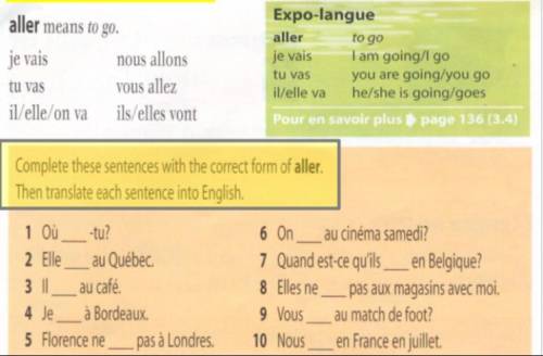 Help pls on these French questions