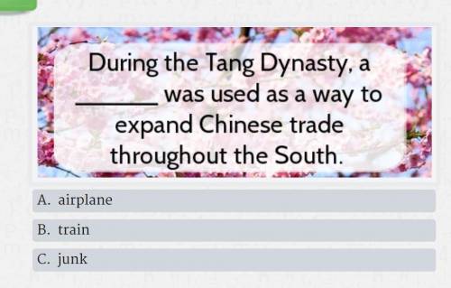 During the tang dynasty what was used to expand throughout the south