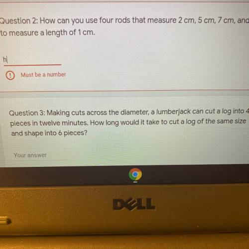 How can you use four rods that measure 2 cm 5 cm 7 cm and 9 cm to measure a length of 1 cm please h