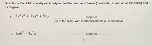 I need help with these two questions.